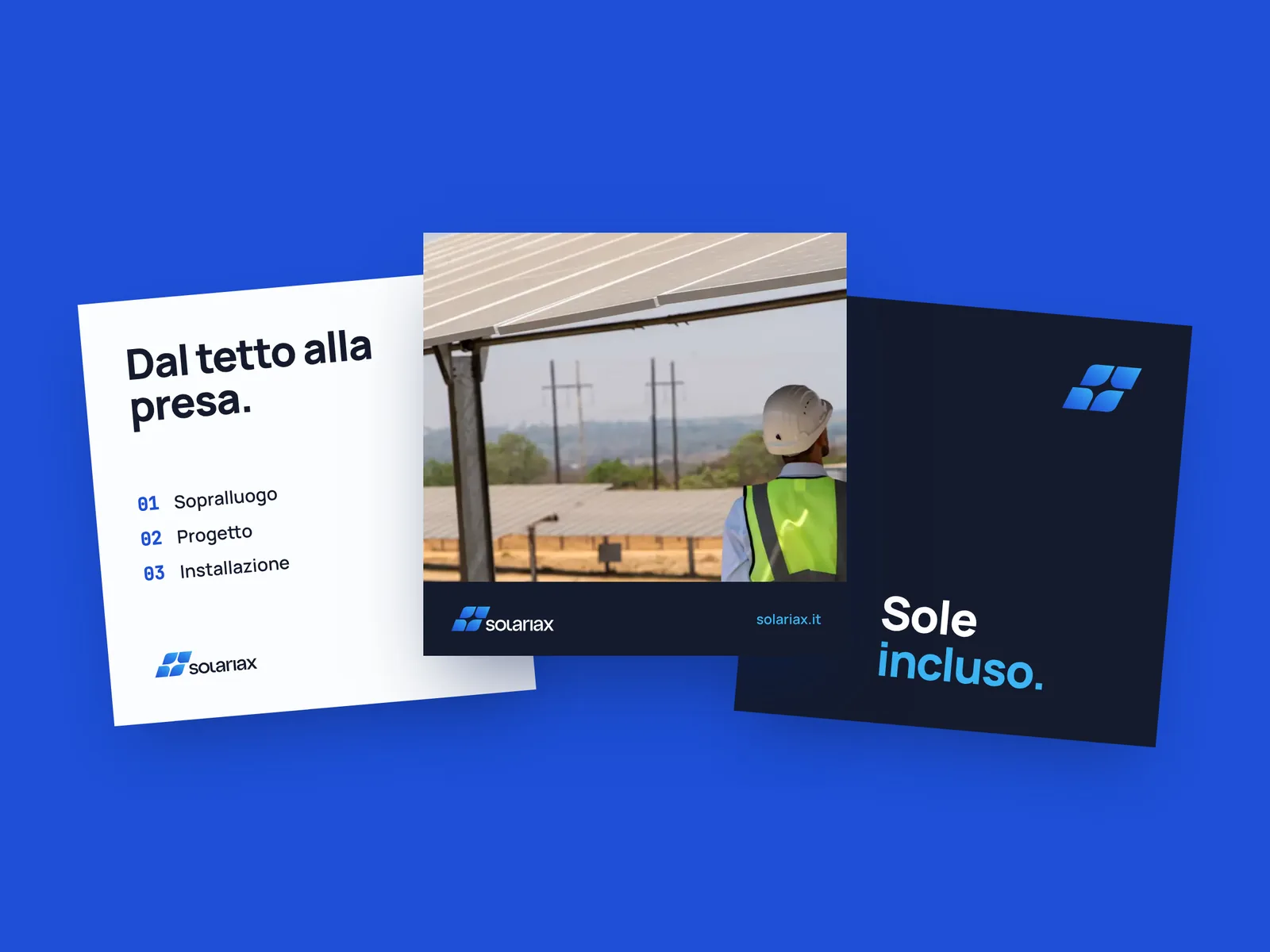 Solariax: Carosello per i social