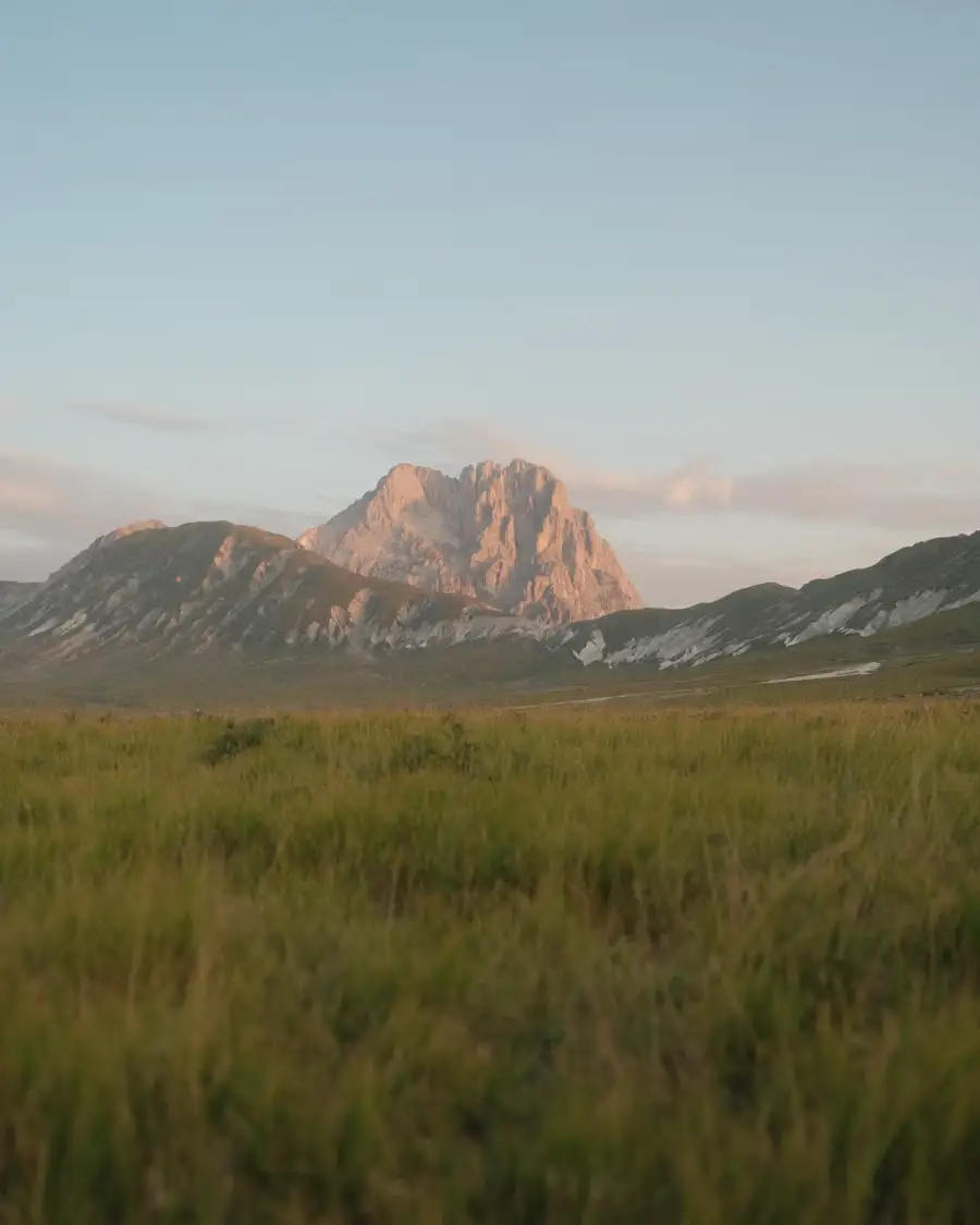 Montagne del Gran Sasso viste da Campo Imperatore